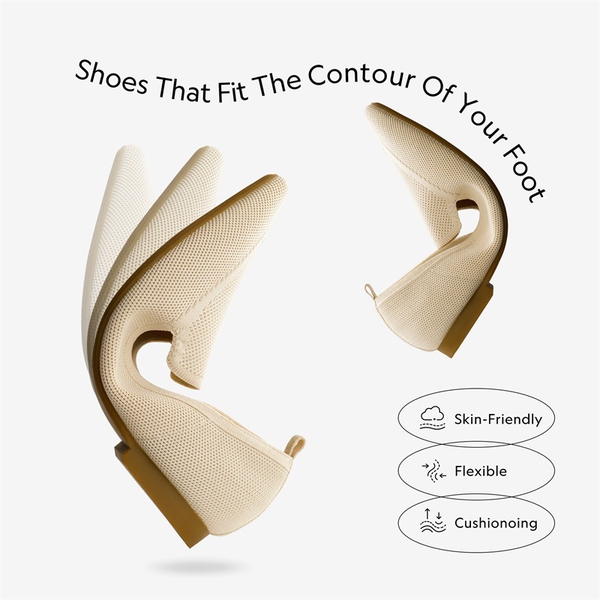Pointed Toe Comfort Loafers | Women's Non-Slip Flats-BURUDANI